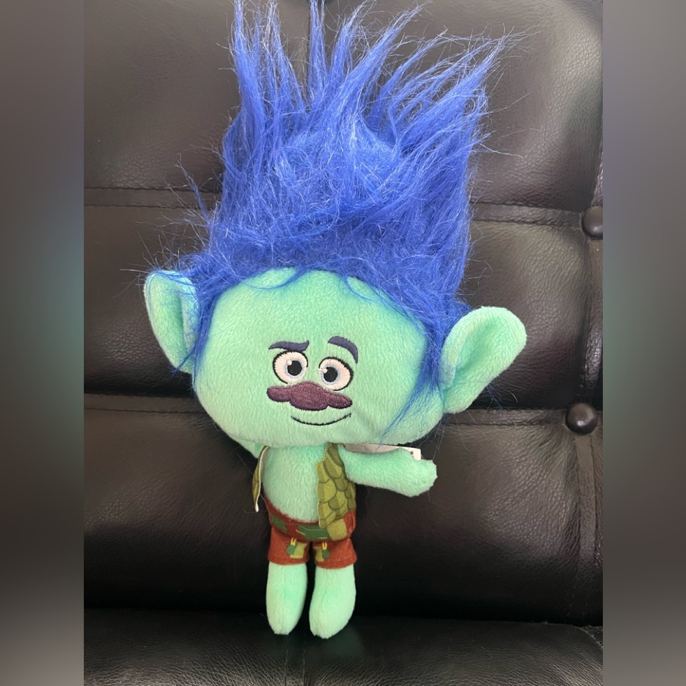 2019 Dream works Trolls World Tour Branch 8" Toy Plush Doll
